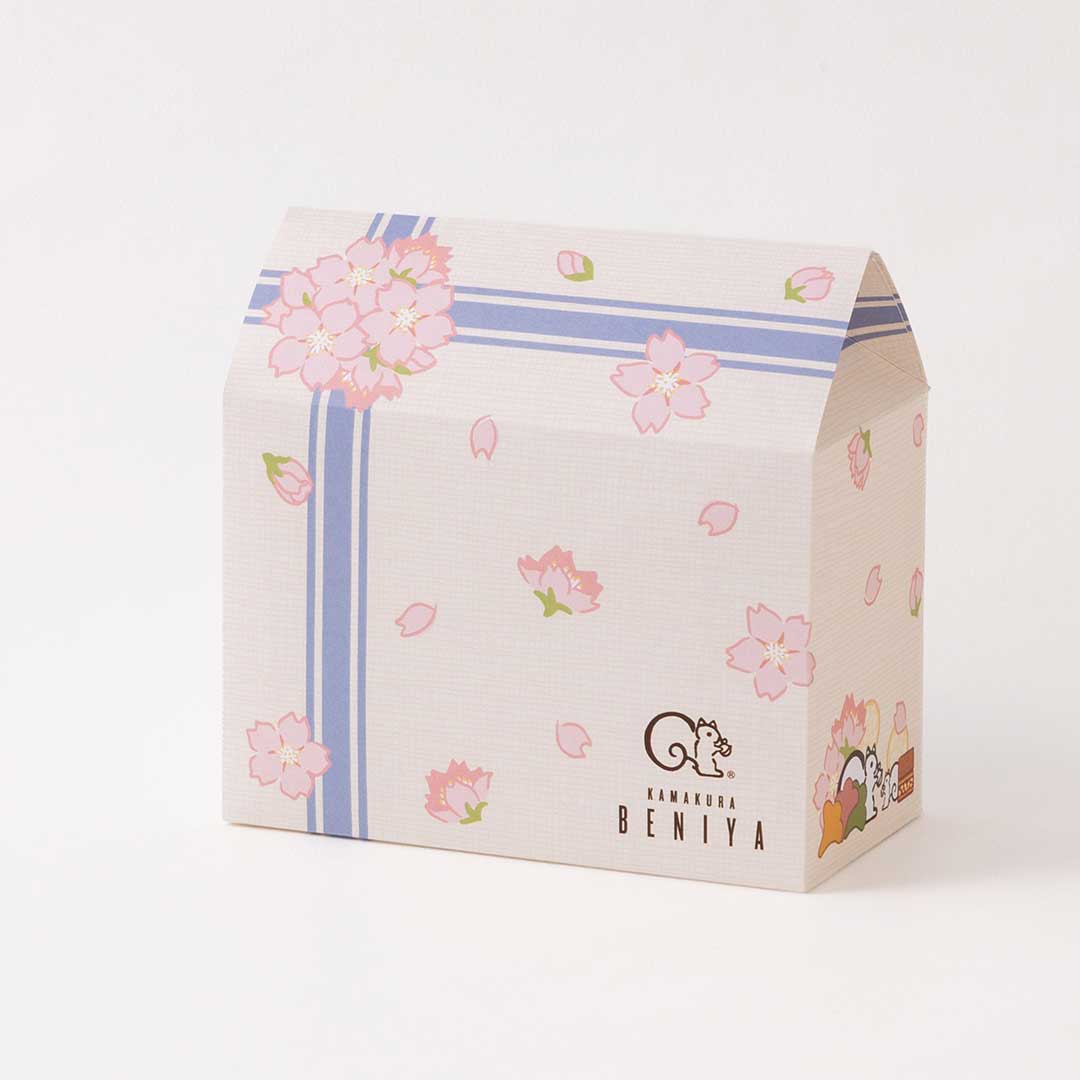 【販売終了】詰合せ01　ハウス型BOX（2026春）（クルミッ子2個　あじさい1枚　鎌倉だより3枚） - Image 5