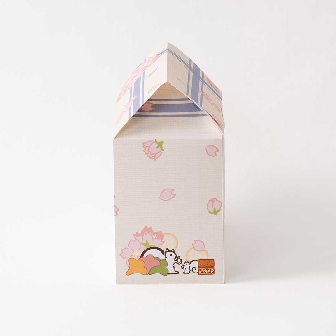 【販売終了】詰合せ01　ハウス型BOX（2026春）（クルミッ子2個　あじさい1枚　鎌倉だより3枚） - Image 6